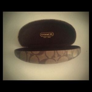 Coach glasses case