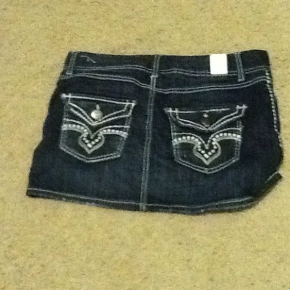 Denim skirt