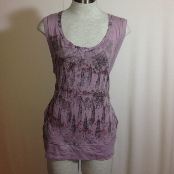 free people back button tunic