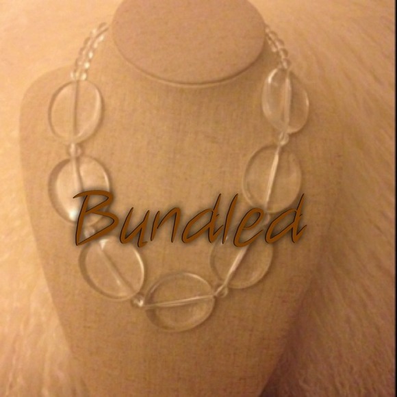 ❌BUNDLED❌Acrylic necklace