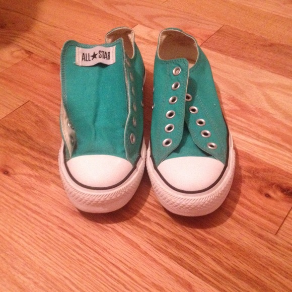 Teal Converse