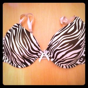 Very cute zebra bra!