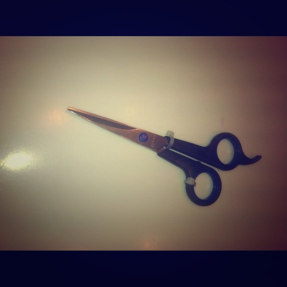 Professional hair cutting scissors