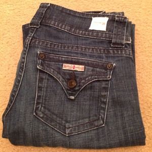 Hudson dark wash stretch jeans