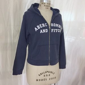 Abercrombie & Fitch Cotton Fleece Hoodie, Size M