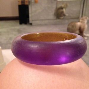 ⬇⬇⬇⬇Alexis Bittar Purple Lucite Bangle!!!