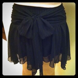 Black skirt