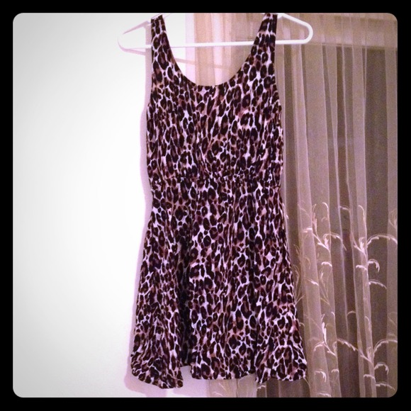 Cheetah print dress 🔥