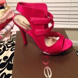 Bebe Hot Pink heels