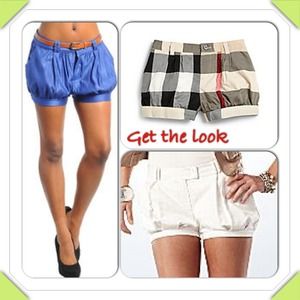 European bubble shorts