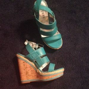 Turquoise wedges