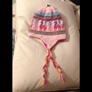 Traded! Pink Alpaca beanie & Minnie ears