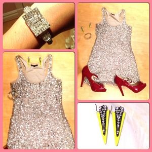 Sequin sparkle dress
