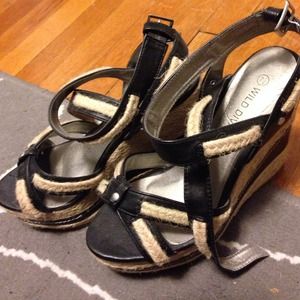 💵 Espadrilles Wedges size 7.5