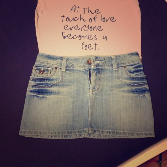 Jeans Skirt