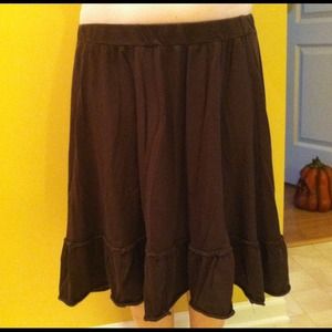 Brown skirt