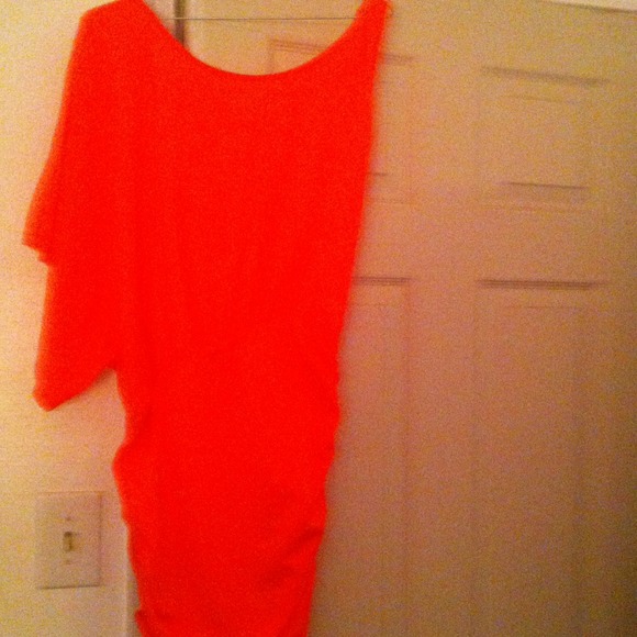 Hot pink party dress