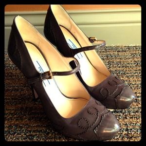 PRADA Mary Jane Platform Pumps