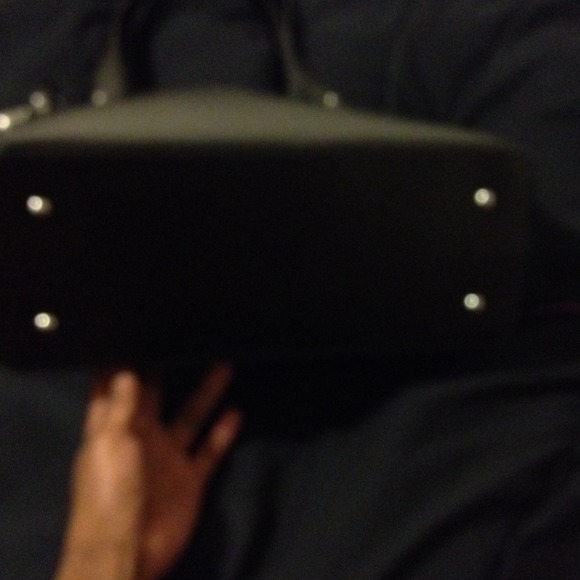 RALPH LAUREN BLACK TOTE BAG - Picture 2 of 4