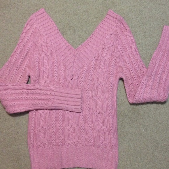 Cute pink sweater
