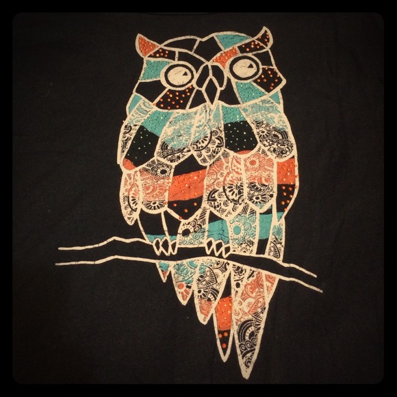 THE CLAS-SIC Owl Crop Top
