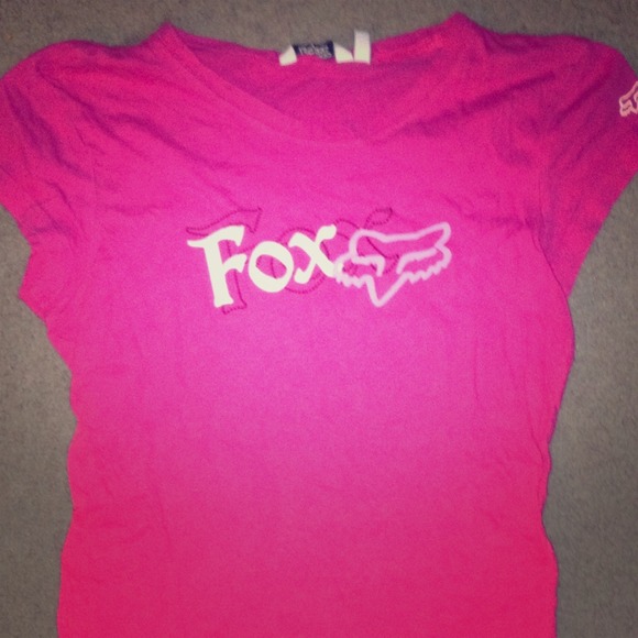 Pink fox shirt