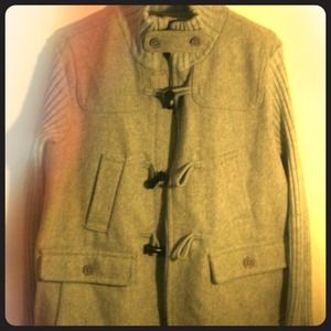 Gray p coat