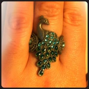 Peacock ring