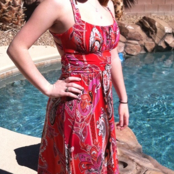 Red Maxi Dress