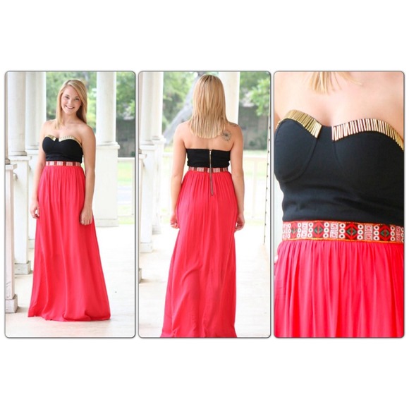 Embellished Maxi dress