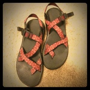 Size 10 Berry colored Chacos