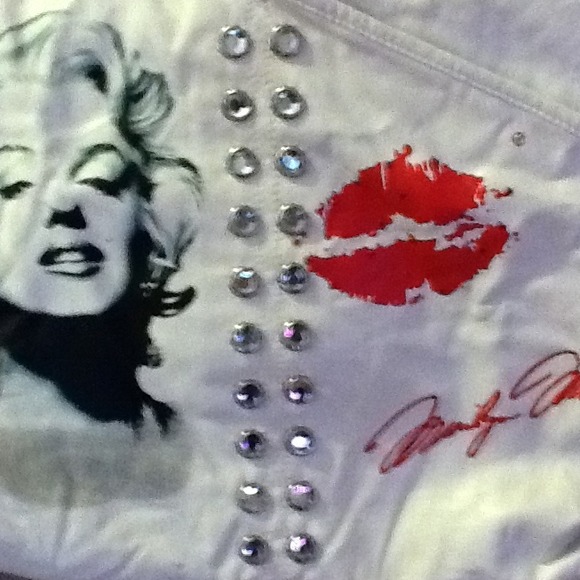 White hobo  pleather  Marilyn Monroe bag. Sold - Picture 4 of 4