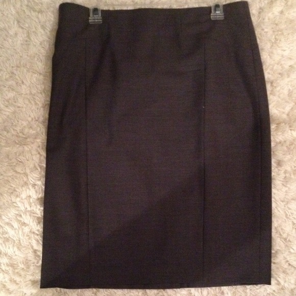 Ann Taylor suit skirt - charcoal gray