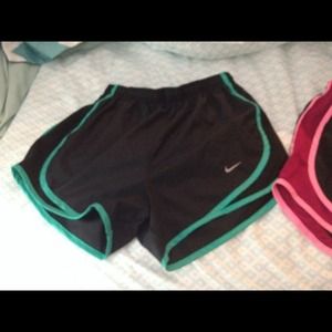 Two pairs of Nike shorts