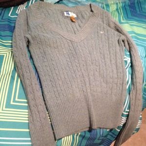 Grey AE sweater