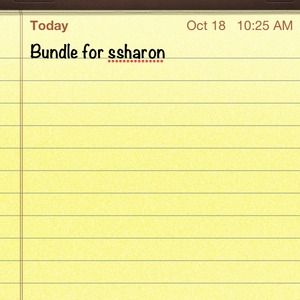 Bundle for ssharon
