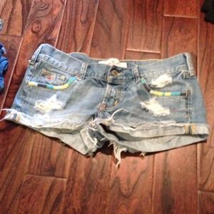 Destroyed shorts
