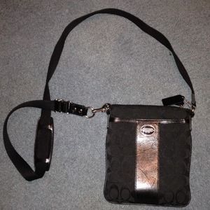 All black coach satchel :)