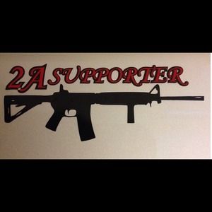 2nd amendment vinyl decal!
