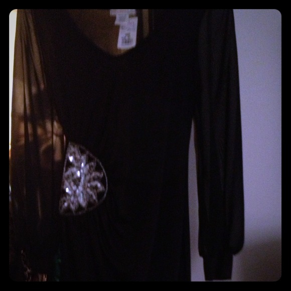 🚫SOLD🚫Black long sleeve dress💕
