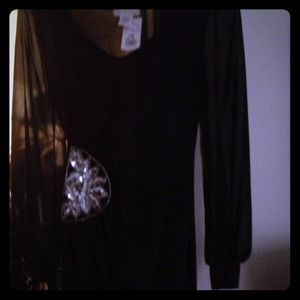 🚫SOLD🚫Black long sleeve dress💕