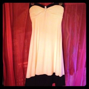 White cocktail dress