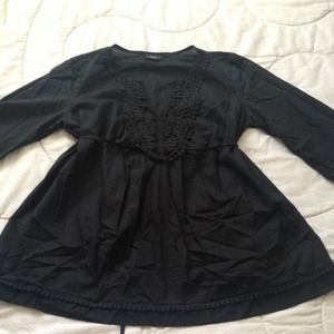 💥SALE💥Blk tunic blouse brand new