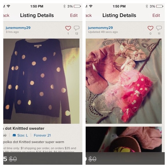 💥TRADED💥Poka dot Knittted sweater