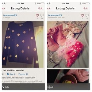 💥TRADED💥Poka dot Knittted sweater