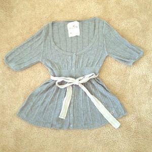 Hollister Button Down Sweater