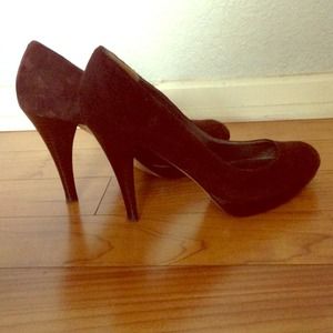 Marc Fisher Brown Suede Pumps