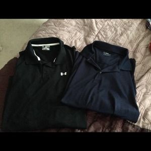 2 golf shirts
