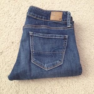 American Eagle brand skinny jeans! Size 4