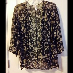 Sheer Kimono- style Top! So cute!!!